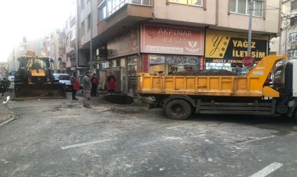 Esnaf, TESKİ Çalışanlarına Tepki Gösterdi