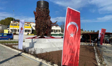 110 yıllık Çanakkale ruhunu hissettiren anıt