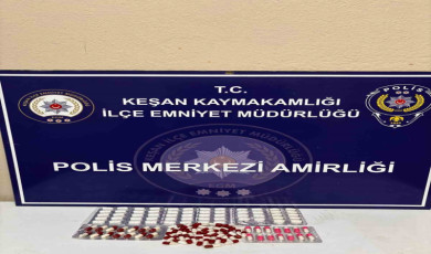 Polisin “Şok” uygulamasında 133 adet sentetik ecza ele geçirildi