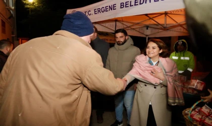 Müge Başkan, Berat Kandilini Hemşerileriyle Kutladı