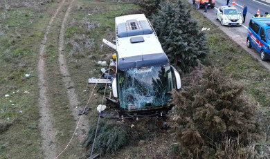 Gelibolu’daki otobüs kazasında yaralı sayısı 37’ye çıktı