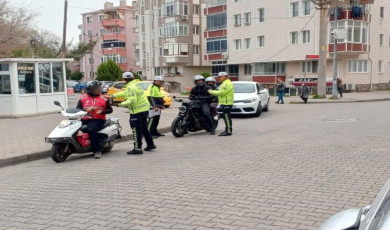 Kırklareli trafik denetimi: 88 sürücüye ceza