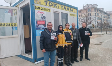 Kırklareli’nde sürücülere fermuar sistemi anlatıldı