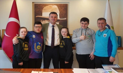 Özel Sporculardan Sarıkurt’a Ziyaret