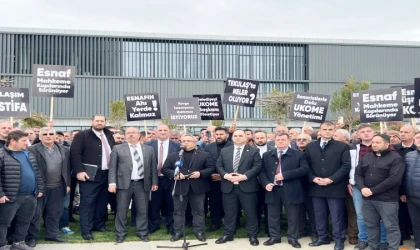 Şoför Esnafından Büyükşehir Önünde Protesto