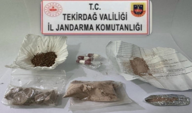 Tekirdağ’da jandarmadan uyuşturucu operasyonları