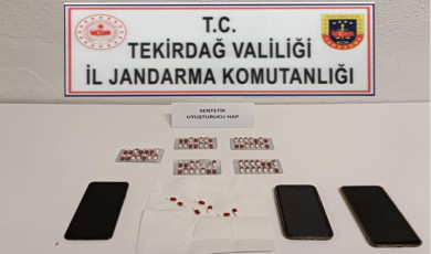 Tekirdağ’da jandarmadan uyuşturucu operasyonu