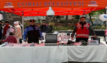 Çorlu Emniyeti Vatandaşlarla Buluştu