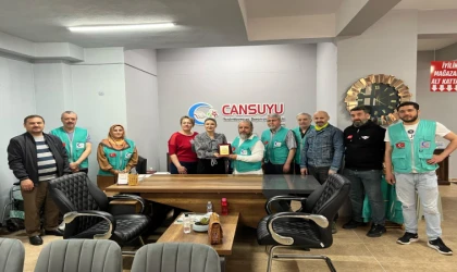 Çorlu Kent Konseyi’nden Cansuyu Derneği’ne Ziyaret