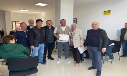 Kahveciler Odası Esnafına Belge Verildi