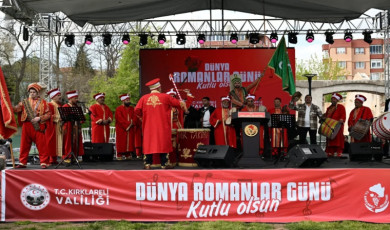 Kırklareli’nde Roman vatandaşlar spor ve konserde etkinliğinde buluştu