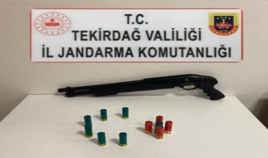 Tekirdağ’da jandarmadan ruhsatsız silah operasyonları