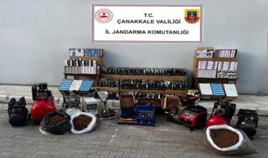 Çanakkale’de Jandarmadan kaçak tütüne geçit yok