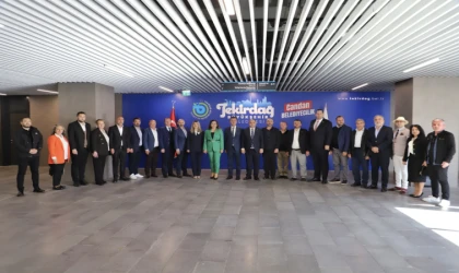 Candan Yüceer, Çorlu Heyetini Ağırladı