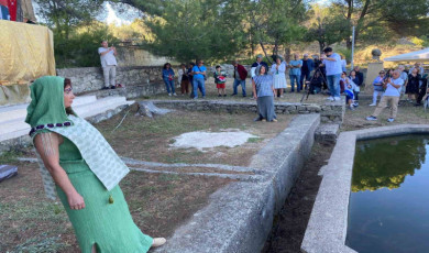 Kazdağları’nda ”Yunan Mitolojik Tanrıları ve Truva Defilesi” düzenlendi