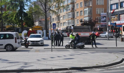 Motosiklet Sürücüleri Denetlendi