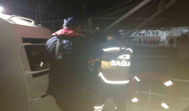 Tekirdağ açıklarında kalp krizi geçiren gemi personeli tahliye edildi