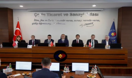 Vali Soytürk, Çorlu’da Toplantı Yaptı