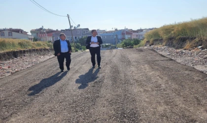 Başkan Sarıkurt, Rumeli Mahallesi'ndeki Çalışmaları İnceledi