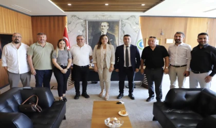 Cem Vakfı’ndan Başkan Yüceer’e Ziyaret