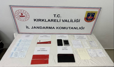 Kırklareli’nde tefecilik operasyonu: 1 gözaltı