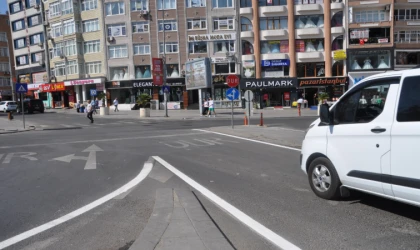 Yol Çizgileri Yenilendi