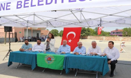 ERGENE’DE ÇİFTÇİLERLE KURAKLIK ZİRVESİ