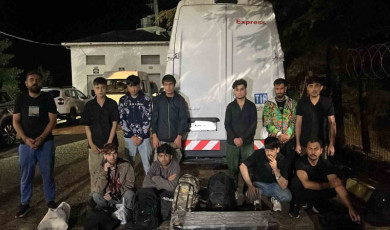 Tekirdağ’da göçmen kaçakçılığı operasyonunda 11 düzensiz göçmen yakalandı