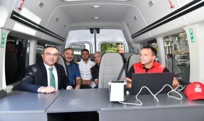 3. Mobil Göç Noktası Aracı Hizmete Girdi