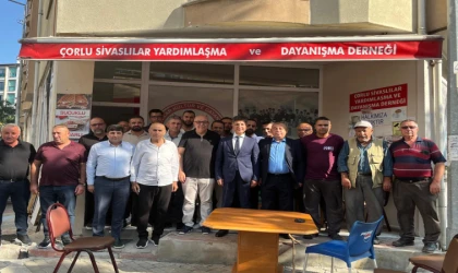 Kaymakam Erten Sivaslılar Derneğini Ziyaret Etti