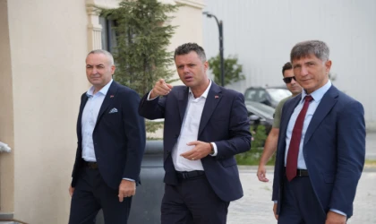 Kaymakam Erten'e Belediye Tesislerini Tanıttı