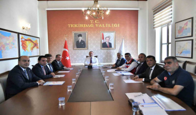 Tekirdağ’da sosyal konut alanları için toplantı yapıldı