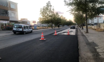 Yağmur Suyu Hattının Asfalt Çalışmaları Başladı