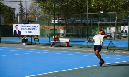Çorlu’da Tenis Turnuvası Heyecanı
