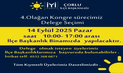 İYİ Parti’de Kongre Süreci Başlıyor