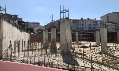 Katlı Otopark Hızla Yükseliyor