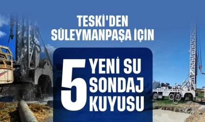 Kuraklığa Karşı Yeni Su Kaynakları Hizmete Alınıyor