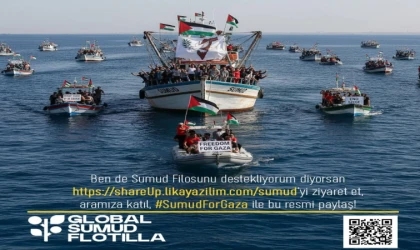 “SUMUD FİLOSU GAZZE’YE UMUT OLDU”