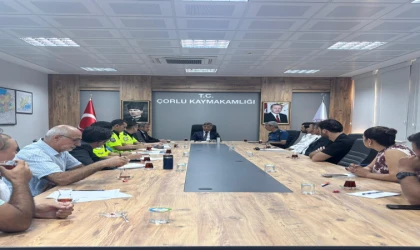 Trafik Güvenliği Toplantısı Yapıldı