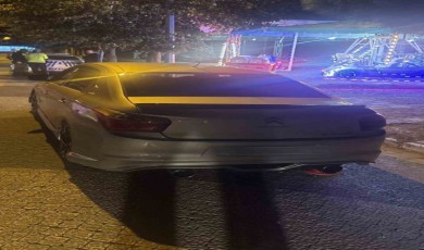 Yediemin Otoparkında olması gereken araç trafikte yakalandı