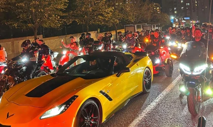 29 Ekim Cumhuriyet Bayramı’nda Trakmot’tan Görkemli Kortej Katılımı