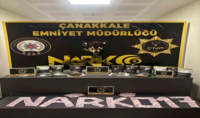 Çanakkale’de uyuşturucu operasyonunda 2 tutuklama