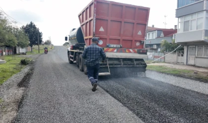 Ergene’de Yol Çalışmaları Devam Ediyor