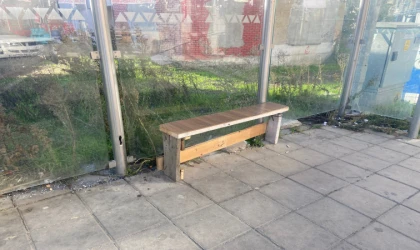 Aylardır Durağın Oturağı Yapılmayı Bekliyor