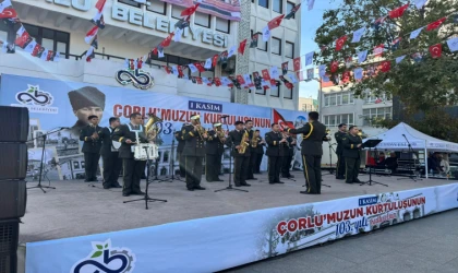 Çorlu’nun Kurtuluşu Coşkuyla Kutlandı