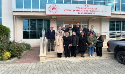 Çorlu Kent Konseyi’nden İl Müdürüne Kritik Ziyaret Ergene Ve Çorlu’daki Kirlilik Masaya Yatırıldı