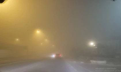 Çorlu’da Sis Etkili Oldu