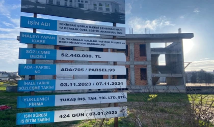 Okul İnşaatı Allah’a Emanet