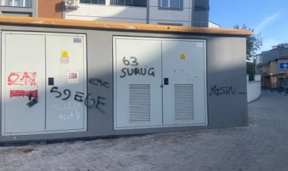 Trafolara Yazı Yazılması Görüntü Kirliliği Oluşturuyor