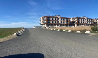 Yeni Açılan Yolun, Statik Kaplaması Yapıldı